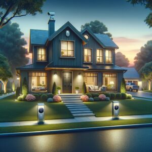 Professional locksmith in Ardsley, NY installing a secure lock on a residential door.